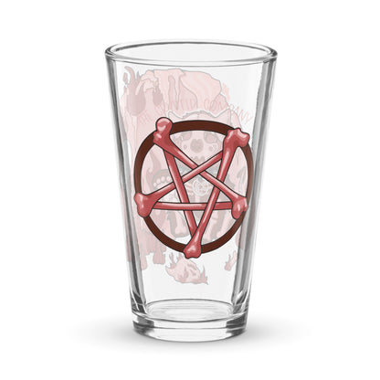 Hell Pup pint glass